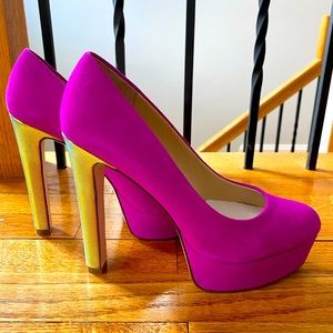 Jessica Simpson Purple Pumps